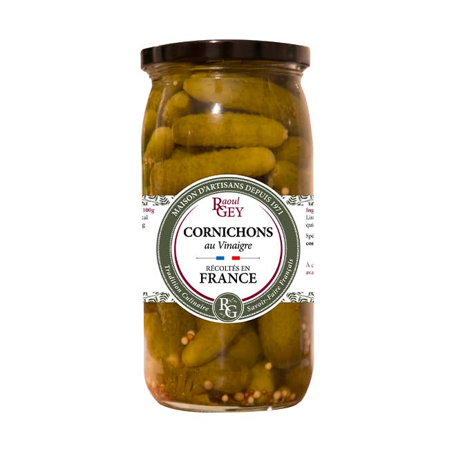 Pickles med eddike 37cl - Raoul Gey - 4068 for engroshandel hos Maison RGEY