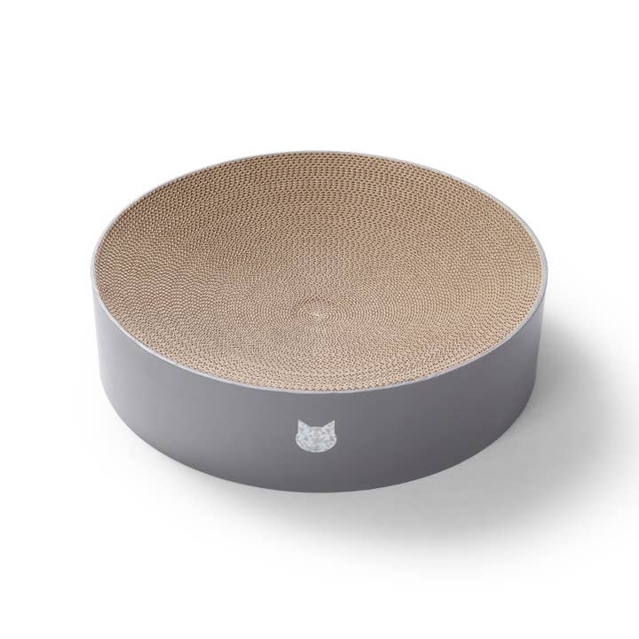 MOON-X USA, INC. - Wholesale Pet Scratcher - Cat - Cozy Cat Scratcher Bowl XL (Hologram Gray)