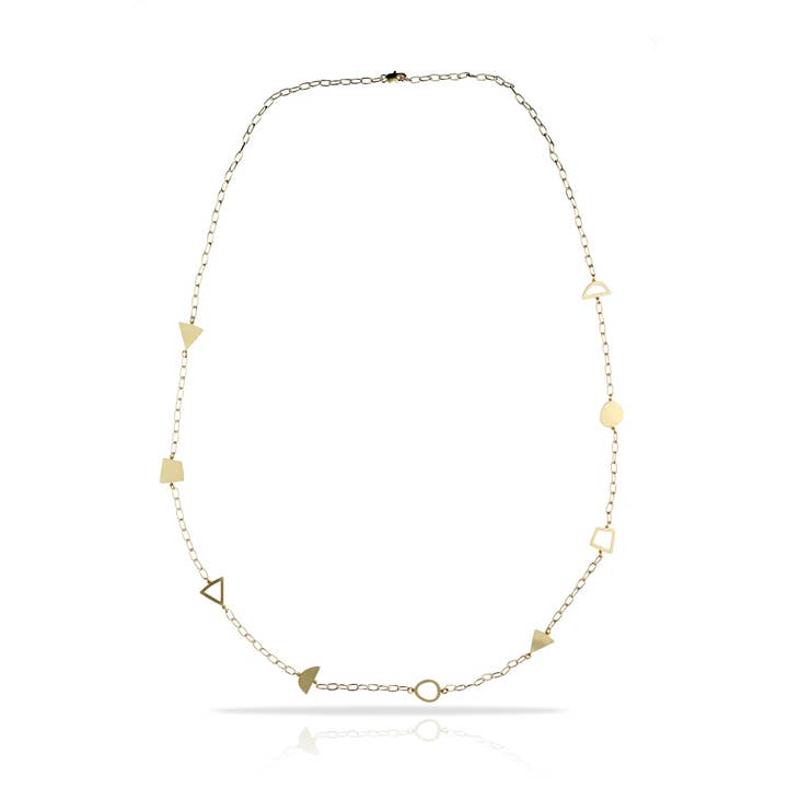 Bau Gold Plated Necklace for wholesale by RAS