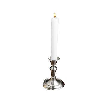  Biedermann & Sons Small Brass Chamberstick Candle Holders  (½-inch diameter), Box of 6 : Home & Kitchen