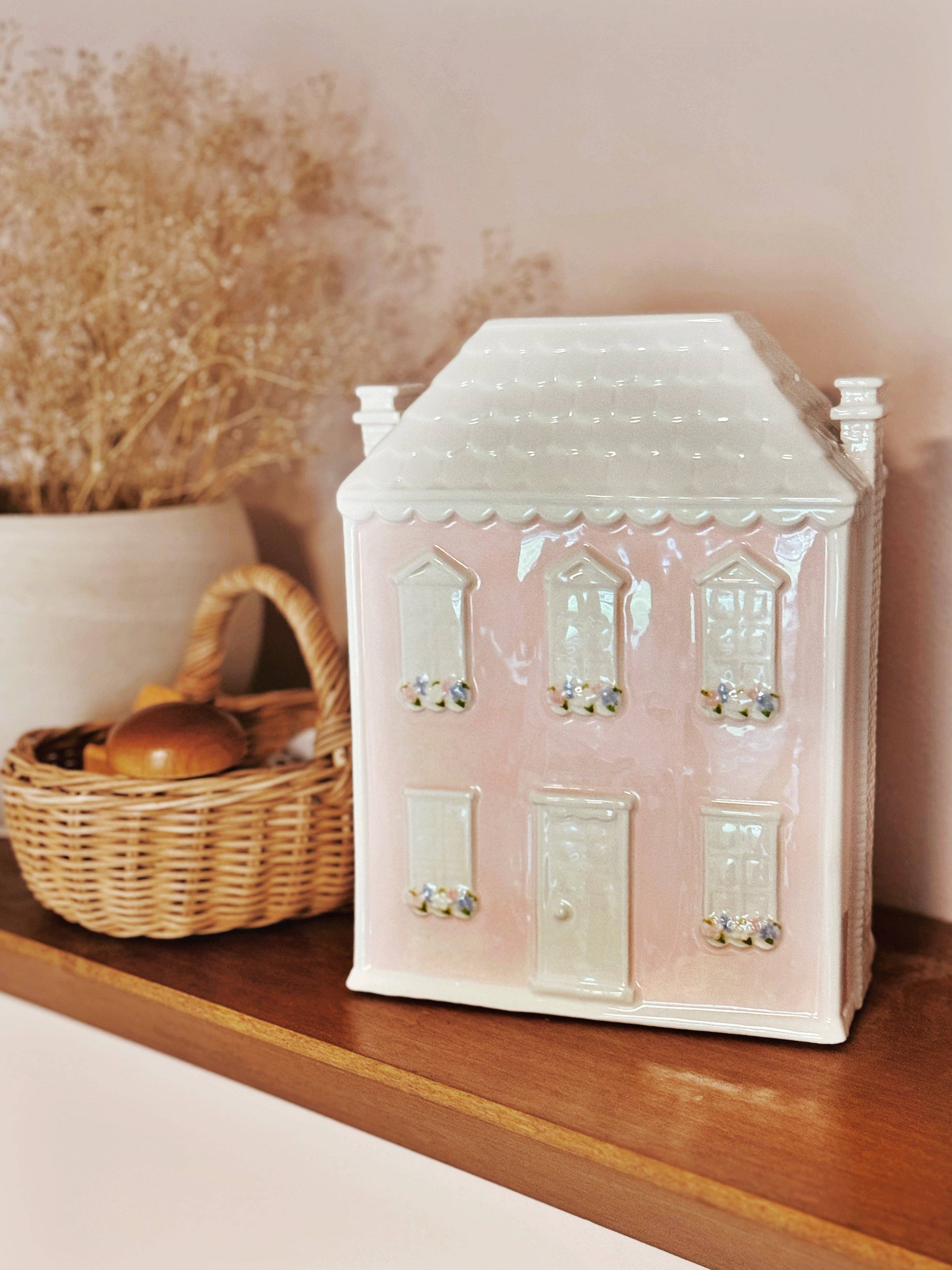 Child To Cherish® - Wholesale Money/Piggy Bank - Kids & Baby - Dolly’s Ceramic Pink House2