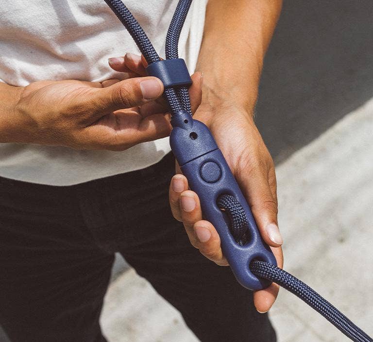 Zee.Dog - Wholesale Pet Leash - Dog - Deep Blue | Hands-Free Leash6