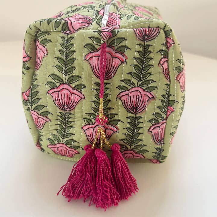 AMIMA HOME - Wholesale Makeup/Cosmetic Bag - TULIPS COSMETIC BAG set of 33