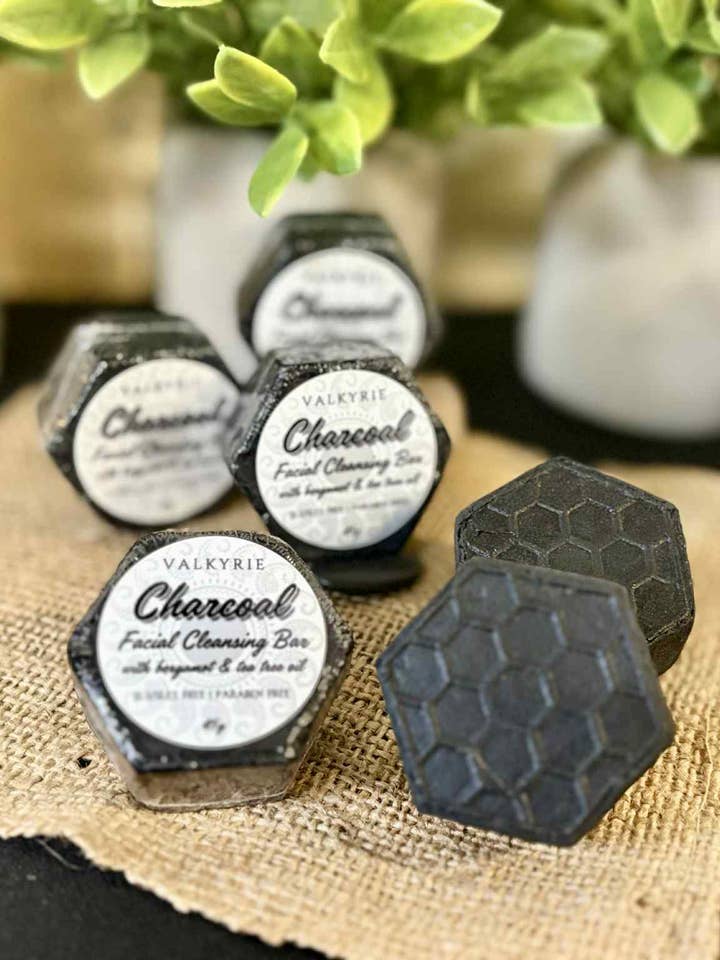 Facial Cleansing Bar - Charcoal for wholesale by Valkyrie Global