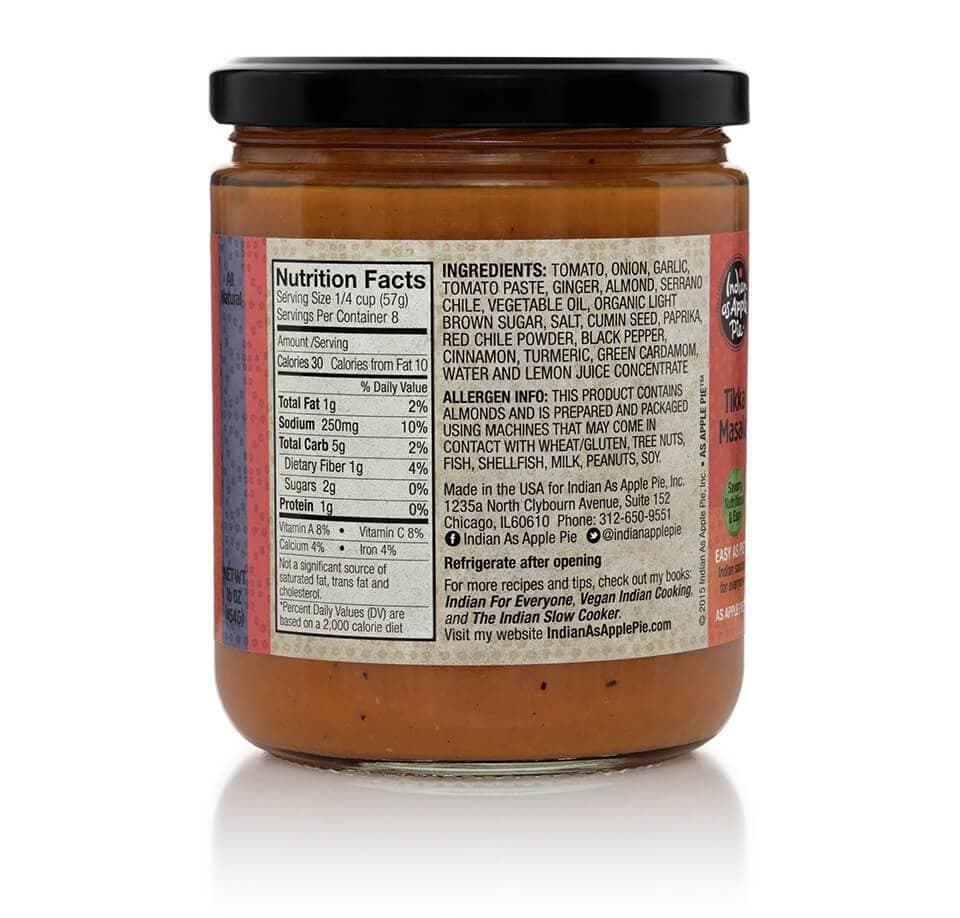 Indian as Apple Pie - Wholesale Sauce - Tikka Masala (Indian Simmering Sauce)3