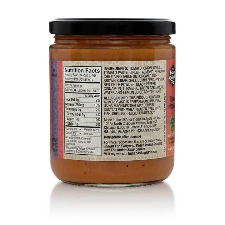 Indian as Apple Pie - Wholesale Sauce - Tikka Masala (Indian Simmering Sauce)3