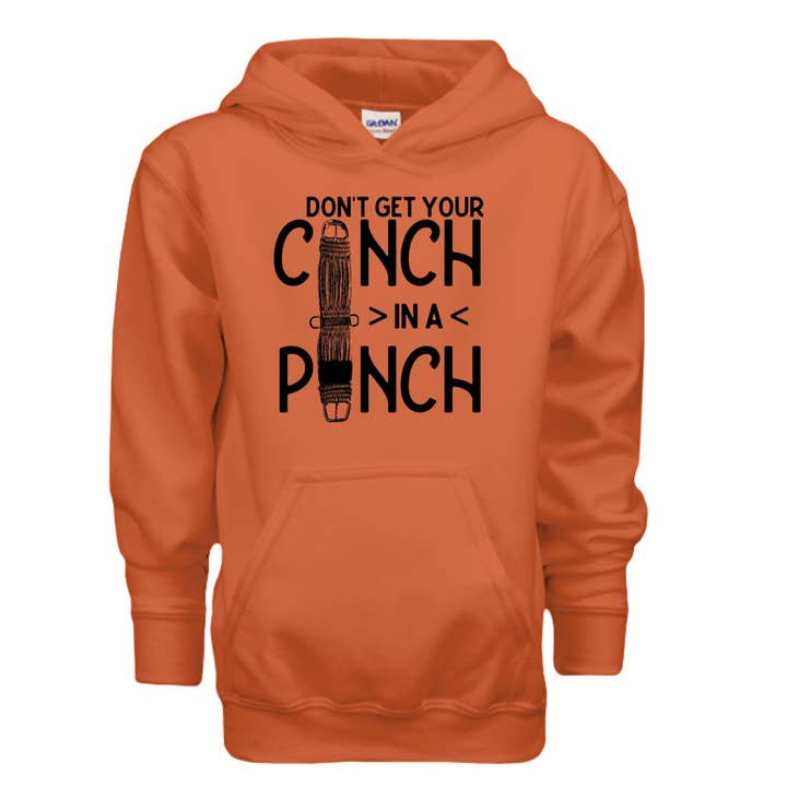 Få inte din snörning i kläm ungdomshuvtröja för wholesale av Wranglin' Daisies LLC