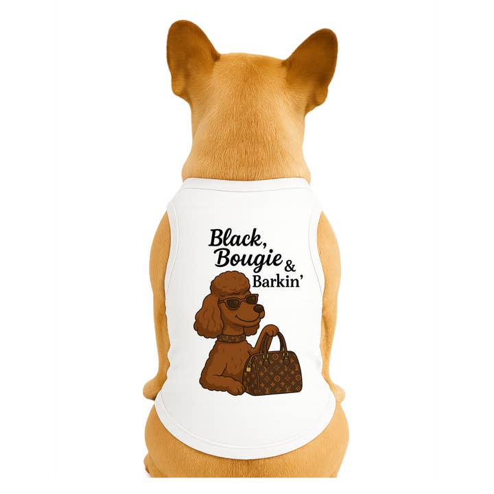 Diva Dog Clothing - Vendita all'ingrosso Camicia - Cani - Nero, Bougie & Barkin'