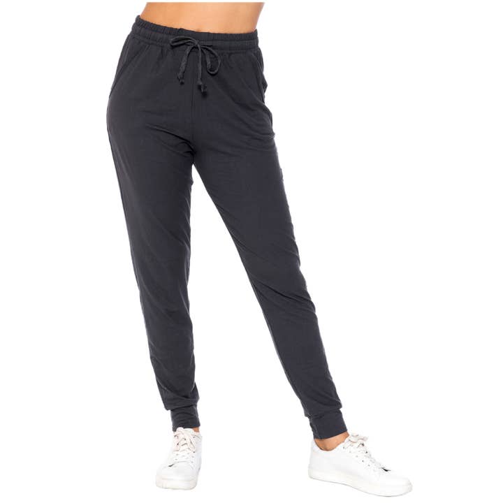USA Fashion - Wholesale Athletic Sweatpants/Joggers - Women's - Plus Size - Buttery Smooth Basic Solid Joggers7