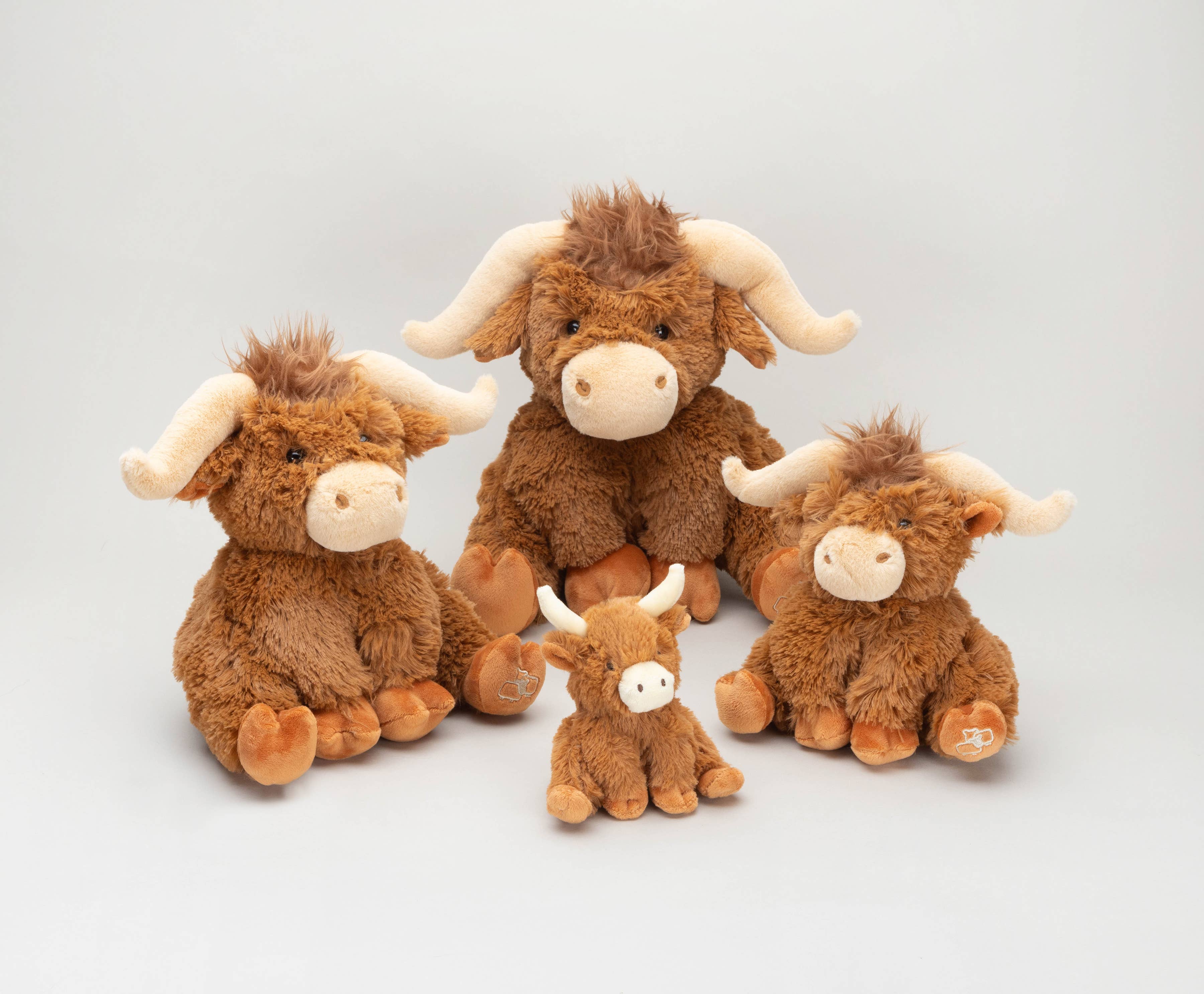 Jomanda Soft Toys & Accessories - Wholesale Stuffed/Plush Toy - Kids & Baby - Horny Highland Cow Plush Brown Large Soft Toy 30CM4