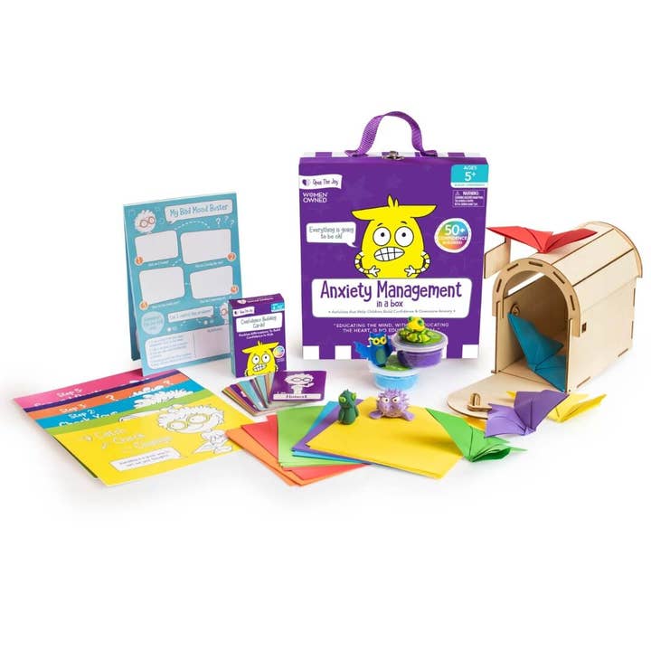Baby Republic - Vendita all'ingrosso Kit per lavoretti fai da te - Bambini - Scatola di gestione dell'ansia