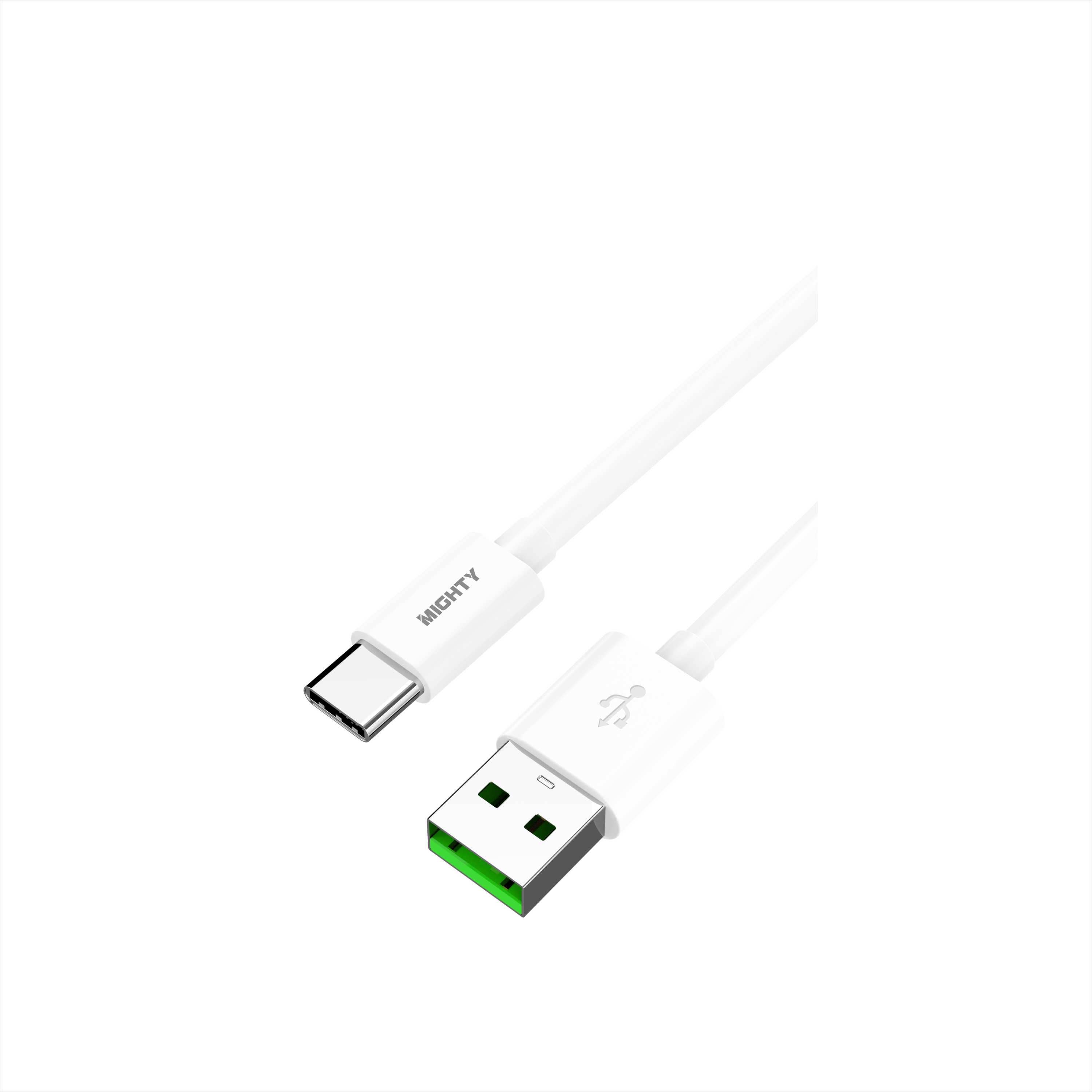 Mighty Wireless - Wholesale Charging Cable - Mighty Fast Charging 10FT Type-C Cable White MK192