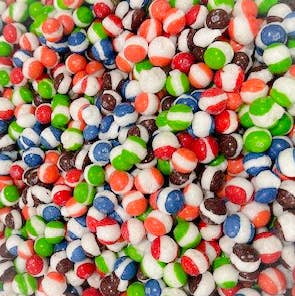 Freeze Dried Berry Puffs for wholesale by CARLA'S FREEZE DRIED TREATS LLC.