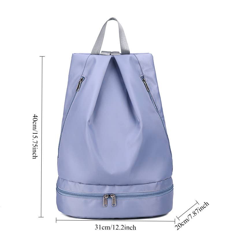 wandf - Wholesale Beach Bag - Dry Wet Separation Swim Bag Waterproof Beach Storage Gym Bag4