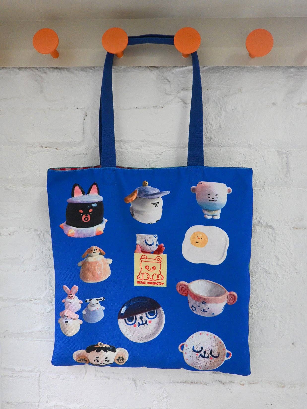 Natali Koromoto - Wholesale Tote Bag - Women's - "Ceramic Party" tote bag1