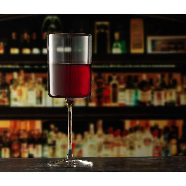 JoyJolt - Wholesale Wine Glass - Claire Crystal Stemmed Red Wine Glasses - Set of 21