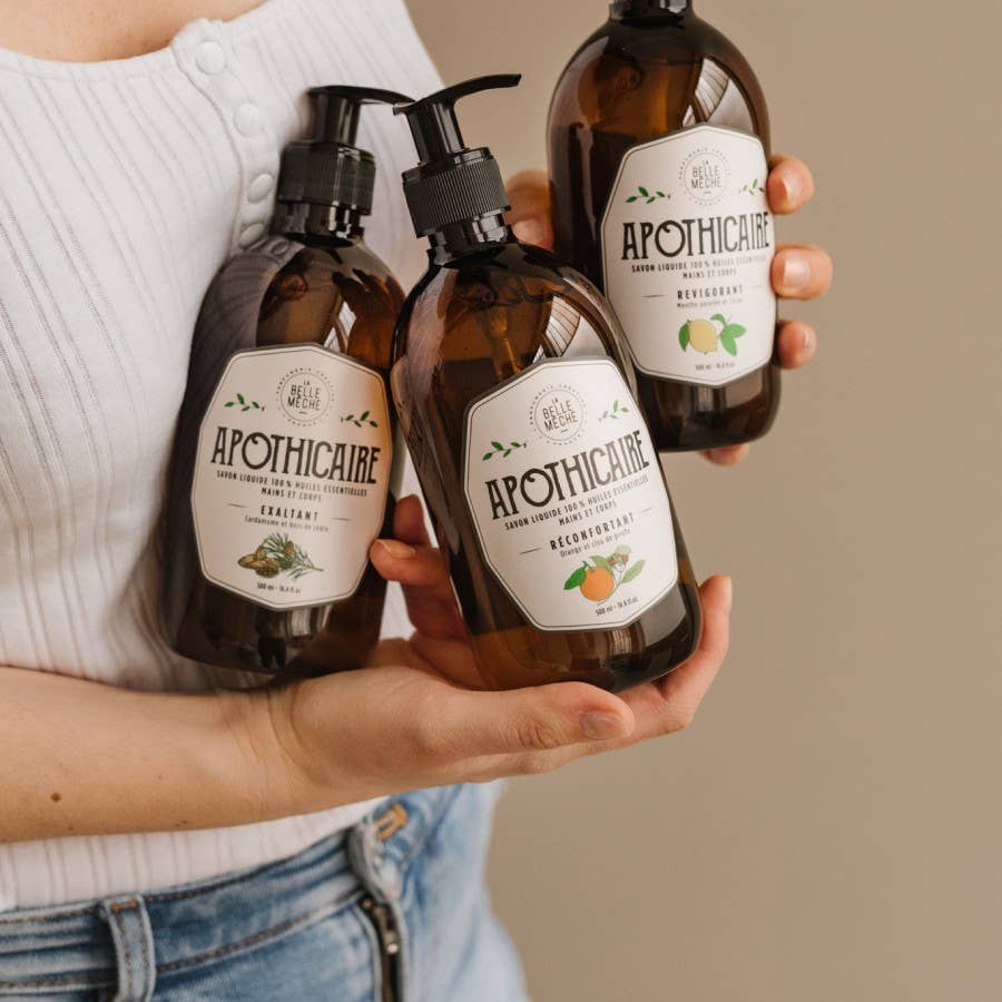 La Belle Mèche - Vendita all'ingrosso Sapone/Lozione per mani - Sapone liquido rivitalizzante Apothicaire3