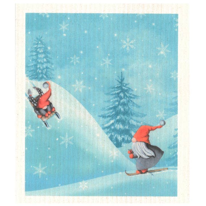 Dishcloth Elves on Hills for wholesale by More Joy Home