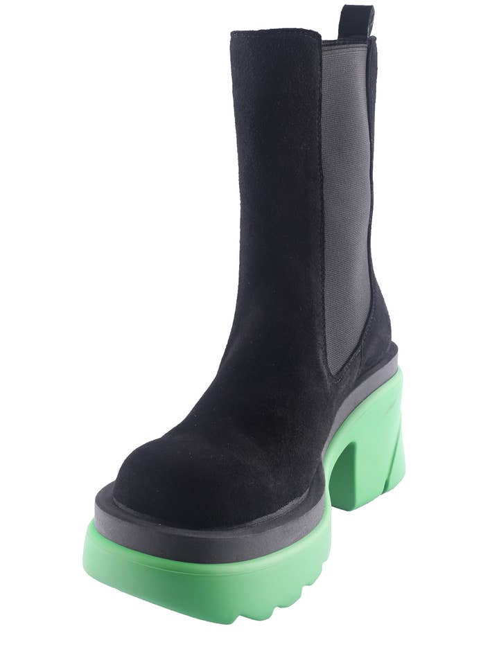 BLACK Green D.MoRo Wanpra Women Chelsea Boots for wholesale on Faire