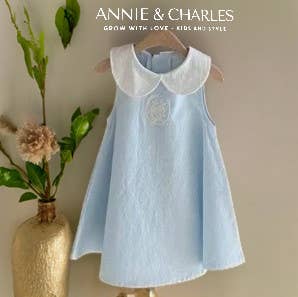 Annie & Charles - Wholesale Clothing Set - Baby - Annie & Charles® Baby Bloomer and VIOLA Dress10