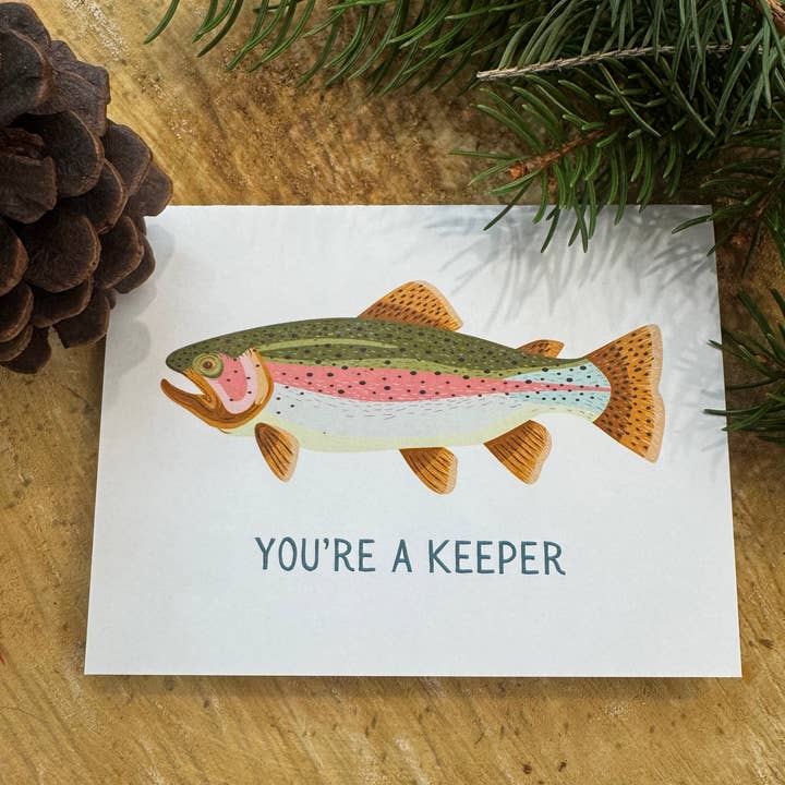 Vous êtes un gardien de carte de pêche pour la vente par Wild Roamer