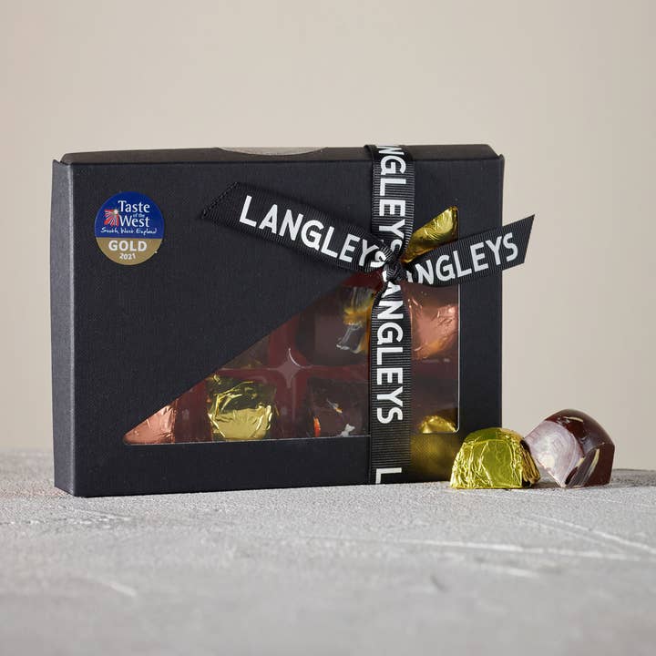 Best of Dark Chocolate Selection Box - 12 for wholesale by Langleys Rocky Road