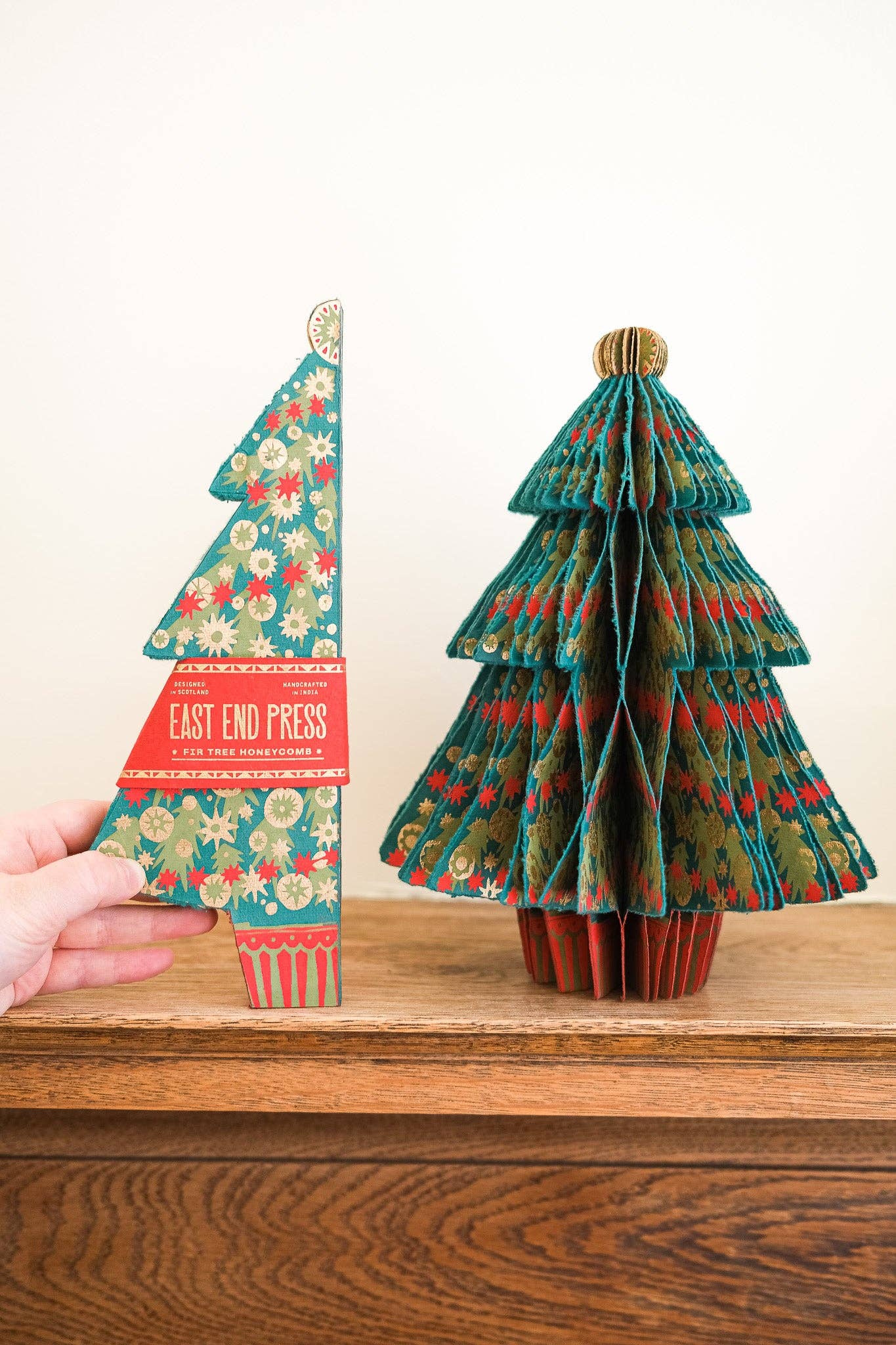 East End Press - Wholesale Christmas Decoration - Fir Tree Honeycomb3