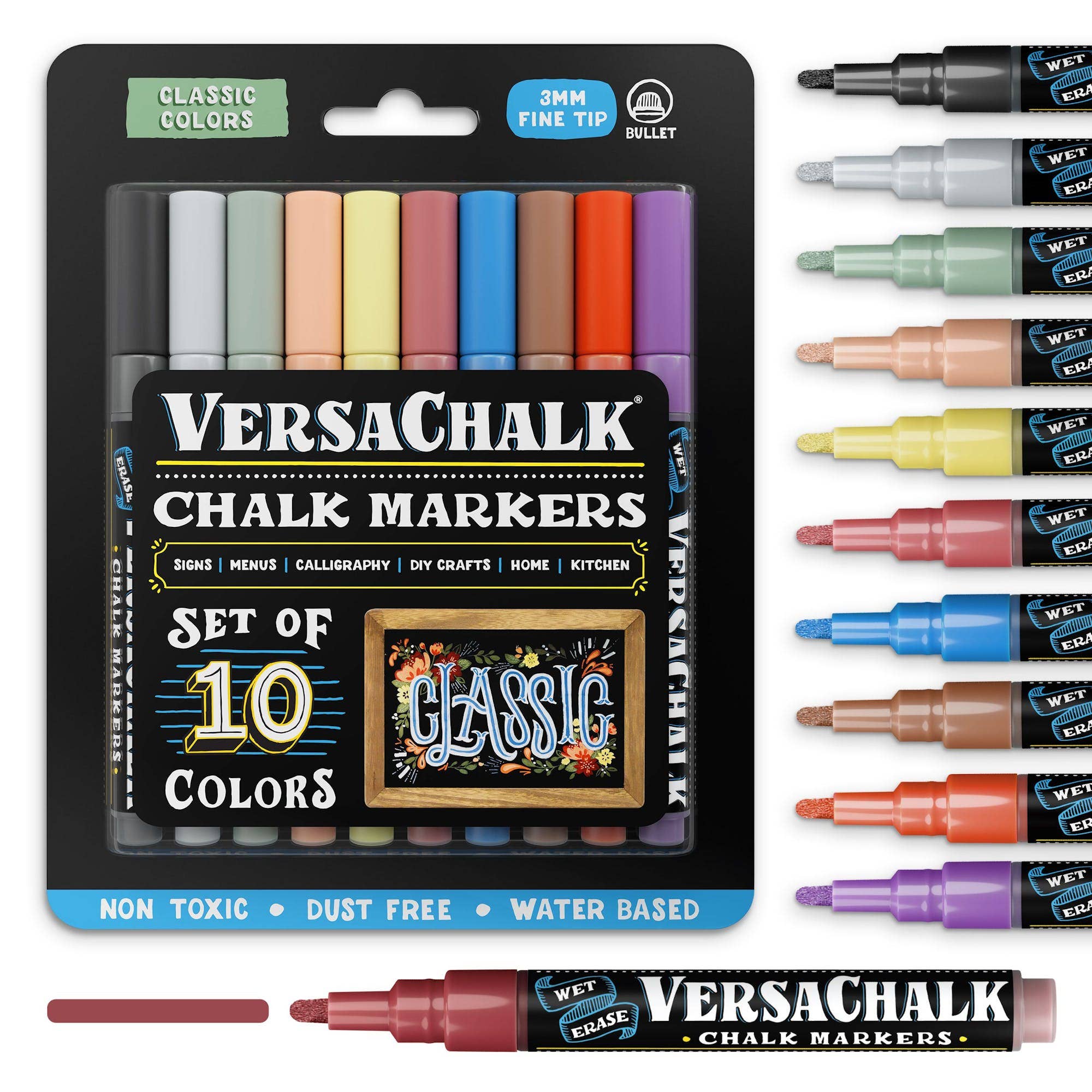 VersaChalk - Vendita all'ingrosso Pennarelli - Pennarelli classici a gesso liquido0