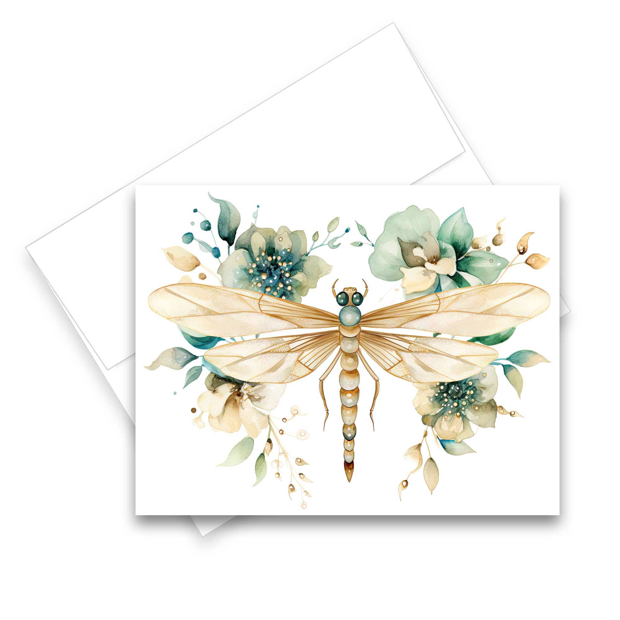 Aria Rae - Wholesale Everyday Greeting Card - Assorted Dragonfly Greeting Cards, Set of 6, All Occasion5