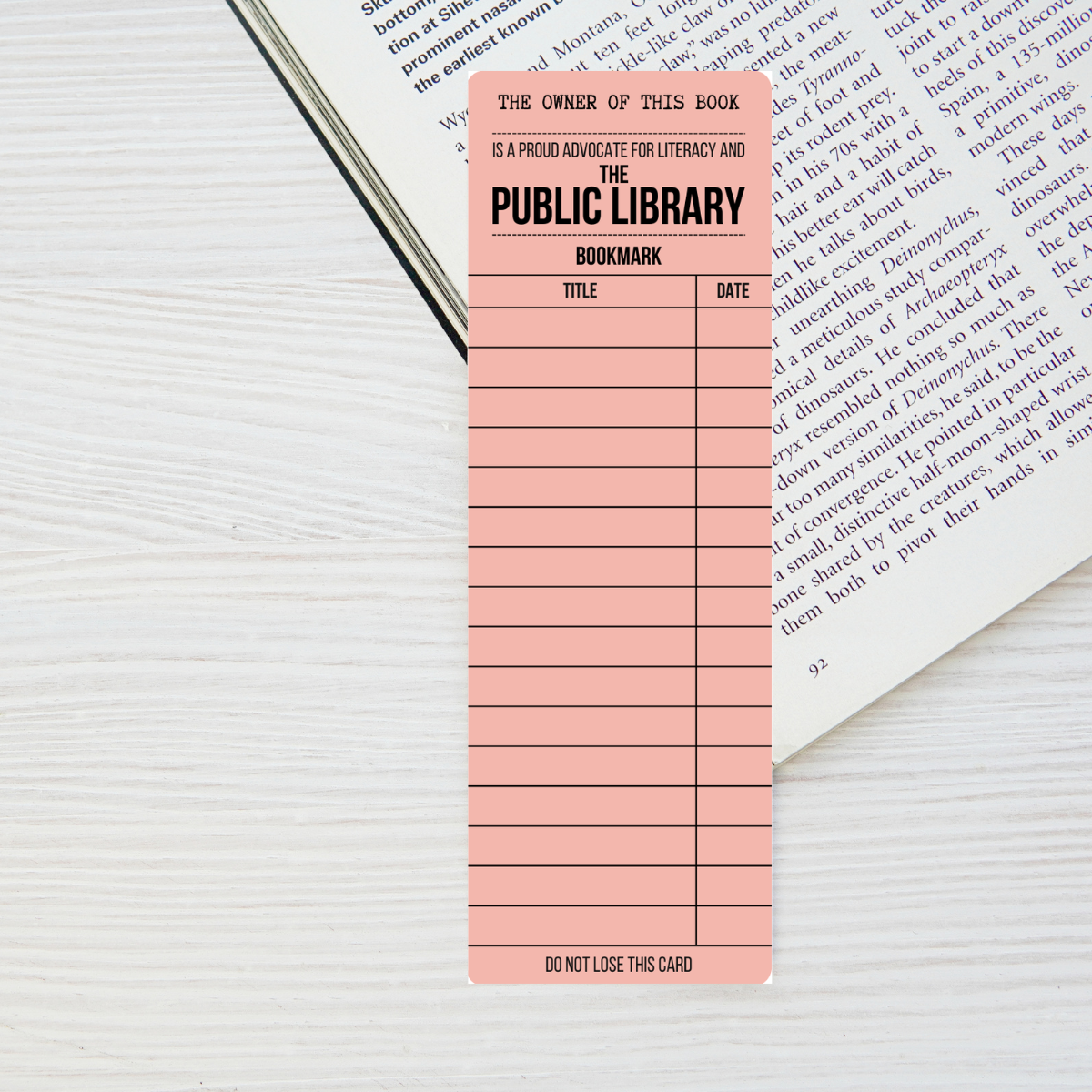 inviting affairs paperie - Wholesale Bookmark - Public Library Bookmarks 6