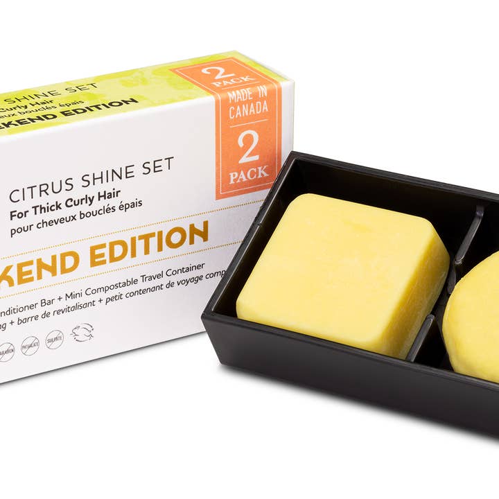 Jack59 Inc. - Vente Disques de shampoing/shampoings solides - Édition Week-end - Barres de Shampooing & Après-shampooing de Voyage - Jack592