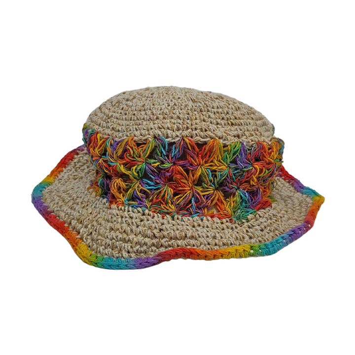 Summer hats for children - rainbow insert for wholesale by Koseli Handmade