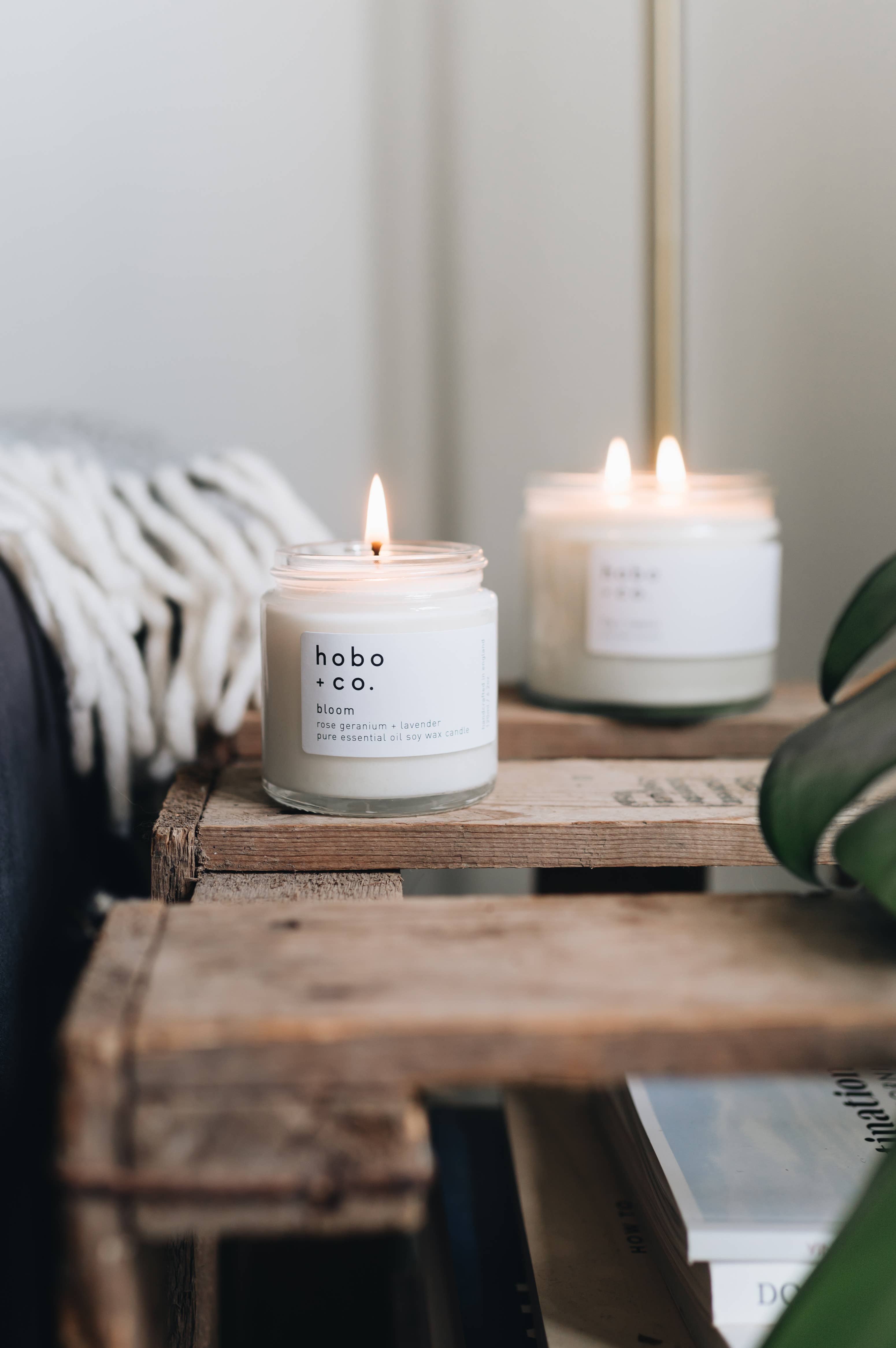 hobo + co. candles - Wholesale Jar/Filled Candle - Bloom Small Aromatherapy Essential Oil Soy Candle2