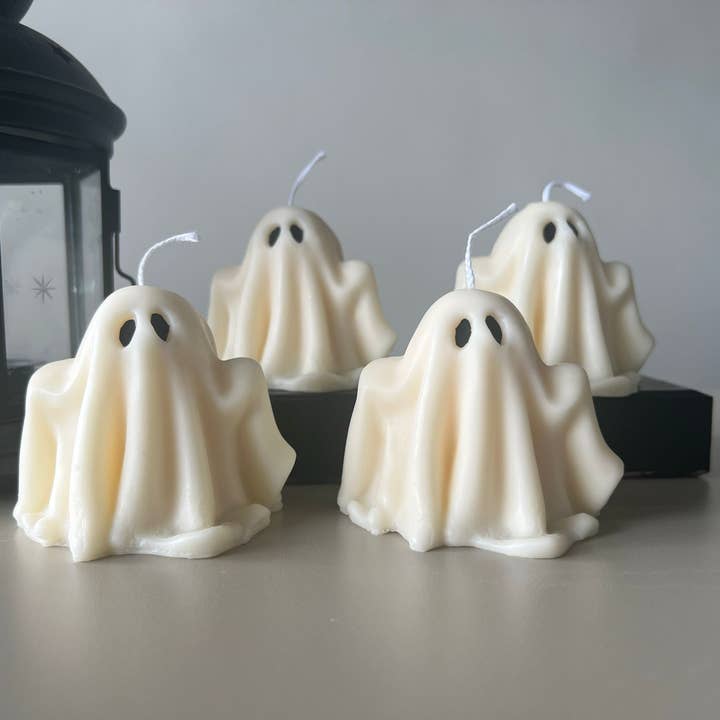 Kaze Creation Studio - Wholesale Novelty Candle - Ghost Halloween Soy Candle