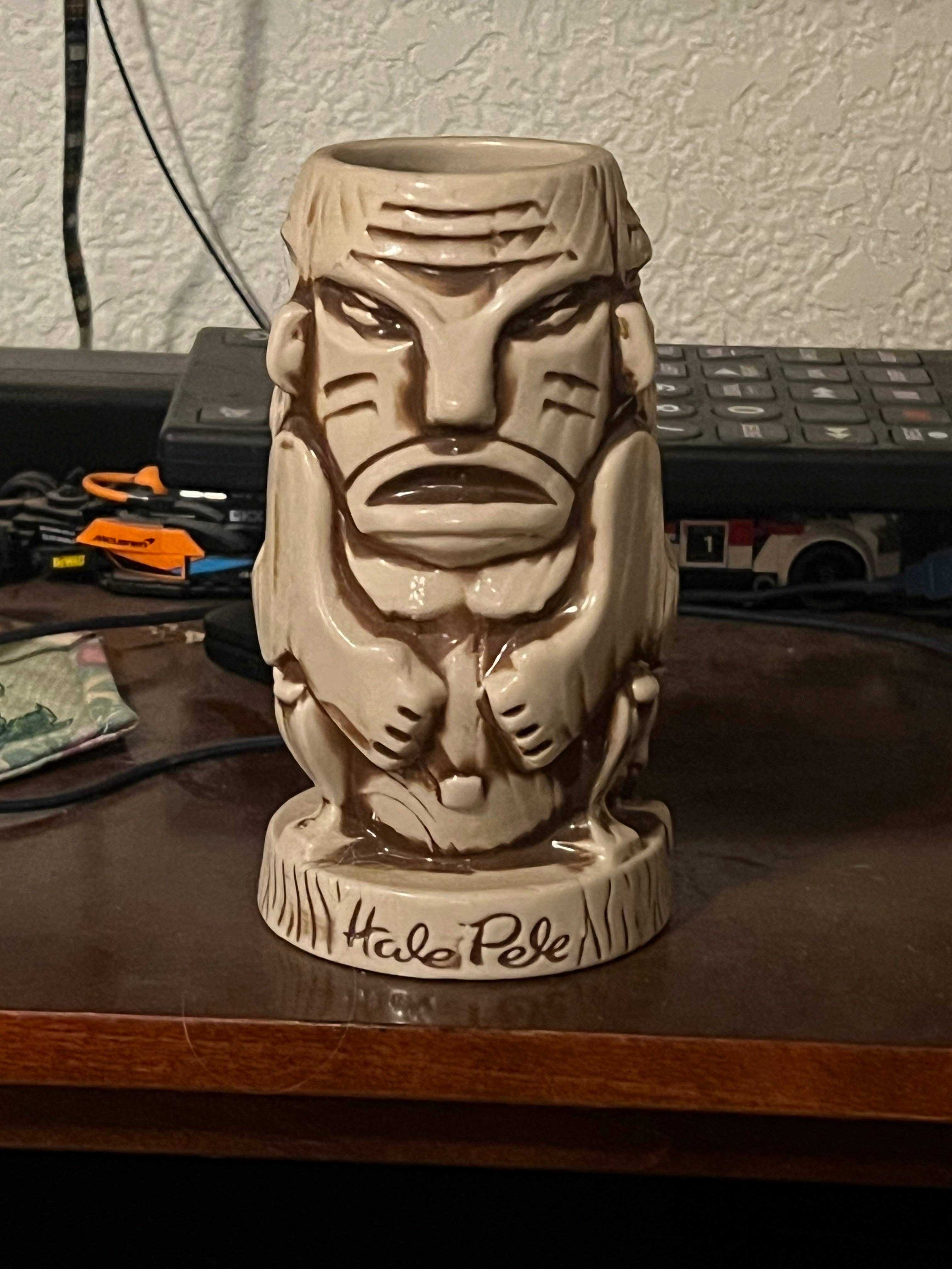 Surfside Sips - Wholesale Coffee Mug - Hale Pele's Cannibal Trio Tiki Mug