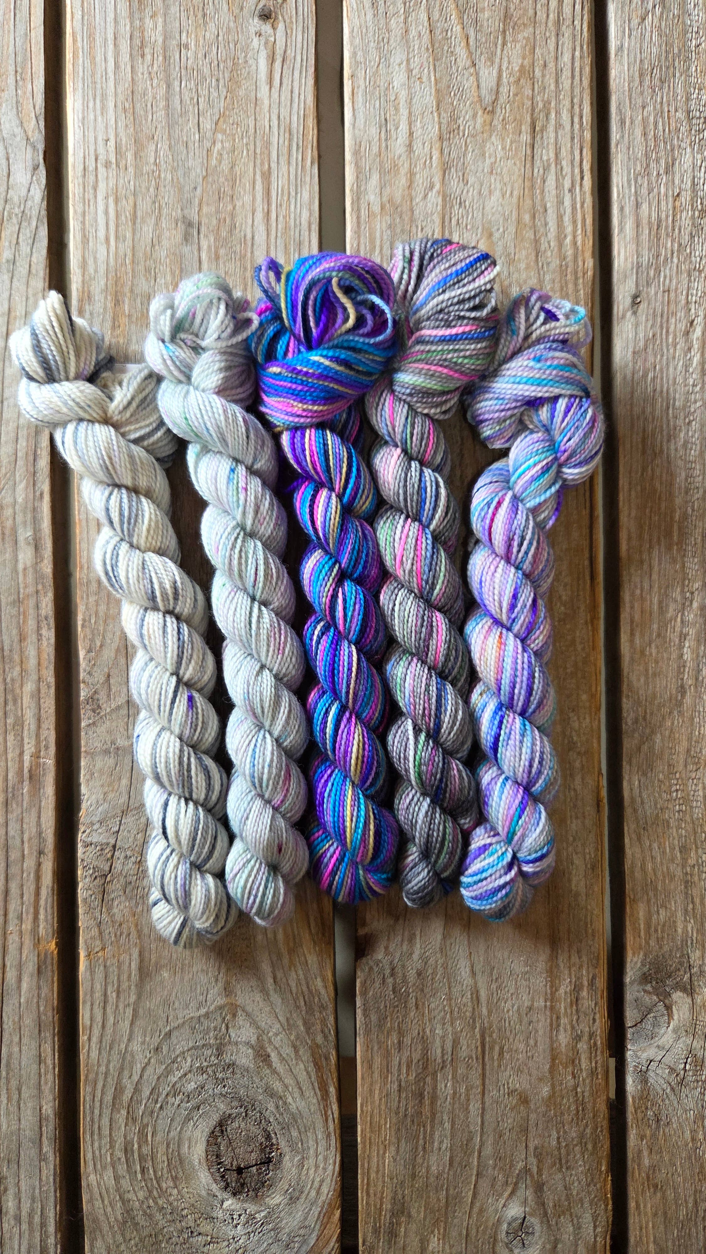 Koigu Wool Designs - Wholesale Yarn - Wibbly-Wobbly Scarf Mini Skein Sets (LYS DAY 2026)26