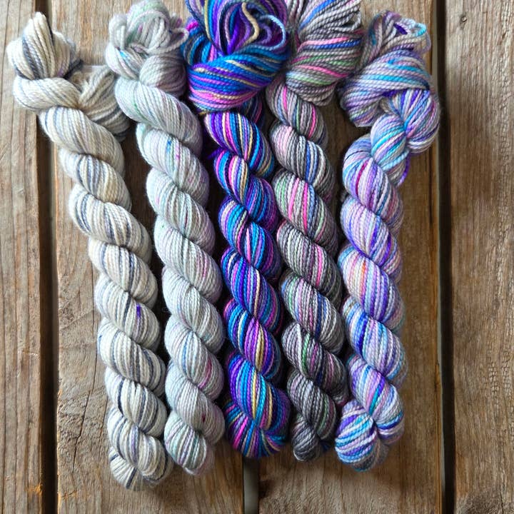 Koigu Wool Designs - Wholesale Yarn - Wibbly-Wobbly Scarf Mini Skein Sets (LYS DAY 2026)26