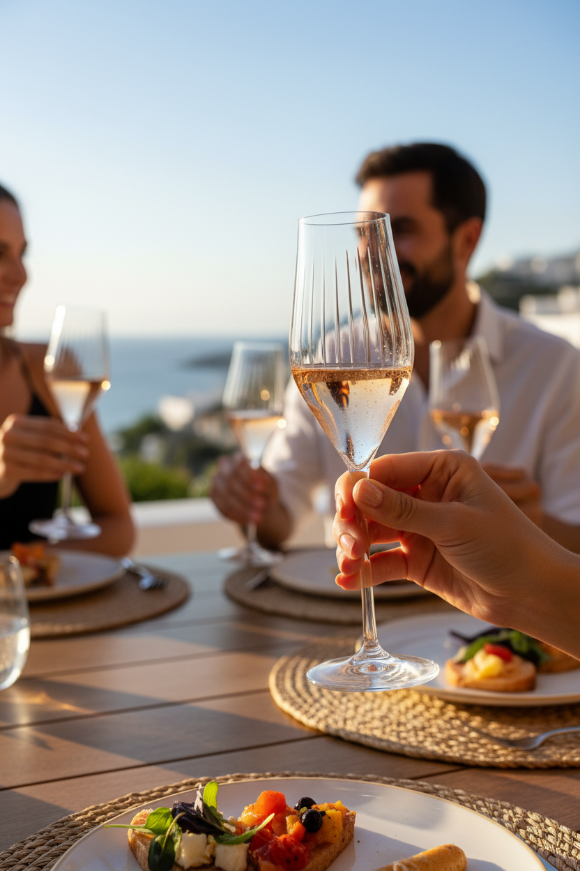 Kadra Kitchenware - Wholesale Champagne Flute - RCR - Timeless Tulip, Flute Glass, 7.75 oz1