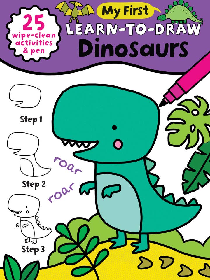 My First Learn-to-Draw: Dinosaurs for wholesale by Sourcebooks