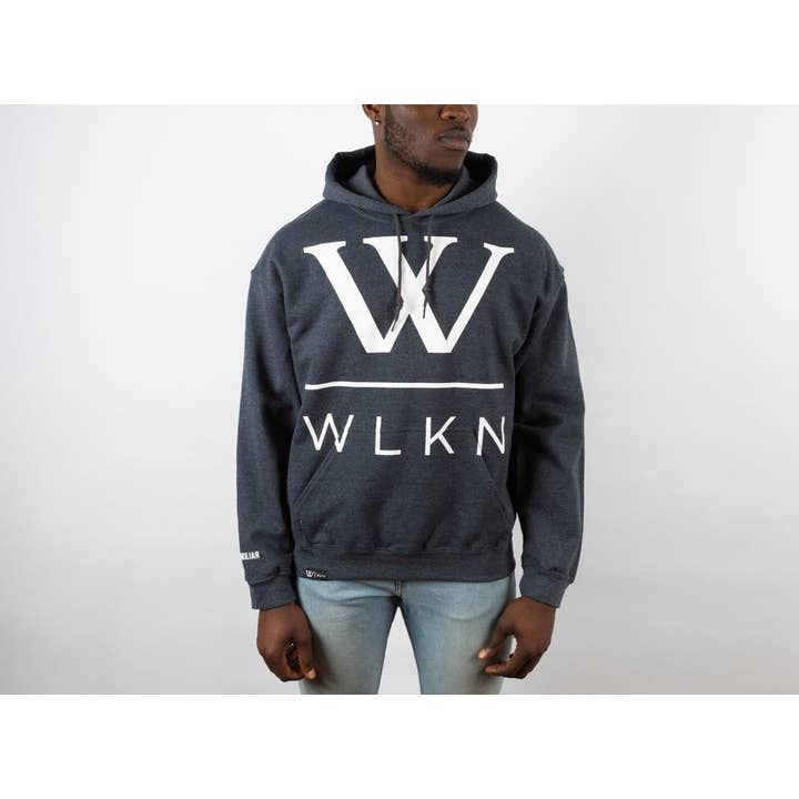 WLKN : The Men Basic WLKN Logo Pullover Charcoal for wholesale by WLKN