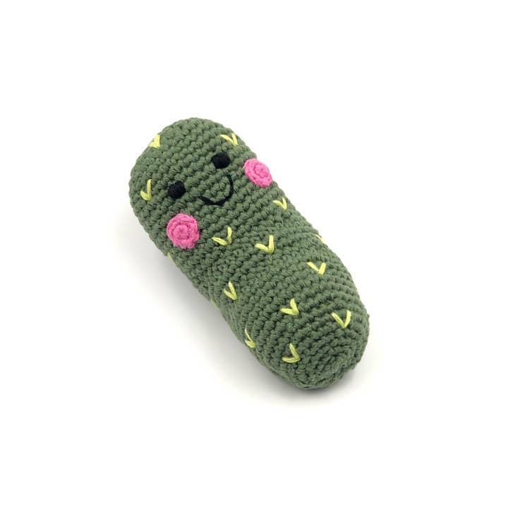 Pebble - Wholesale Handheld Rattle - Baby - Pretend Play Food Rattle - Pickle