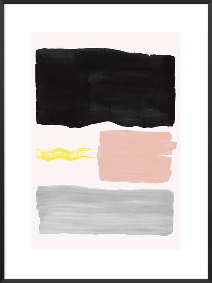 Lanzarote - Graphic Pastel Poster for wholesale by Project Nord