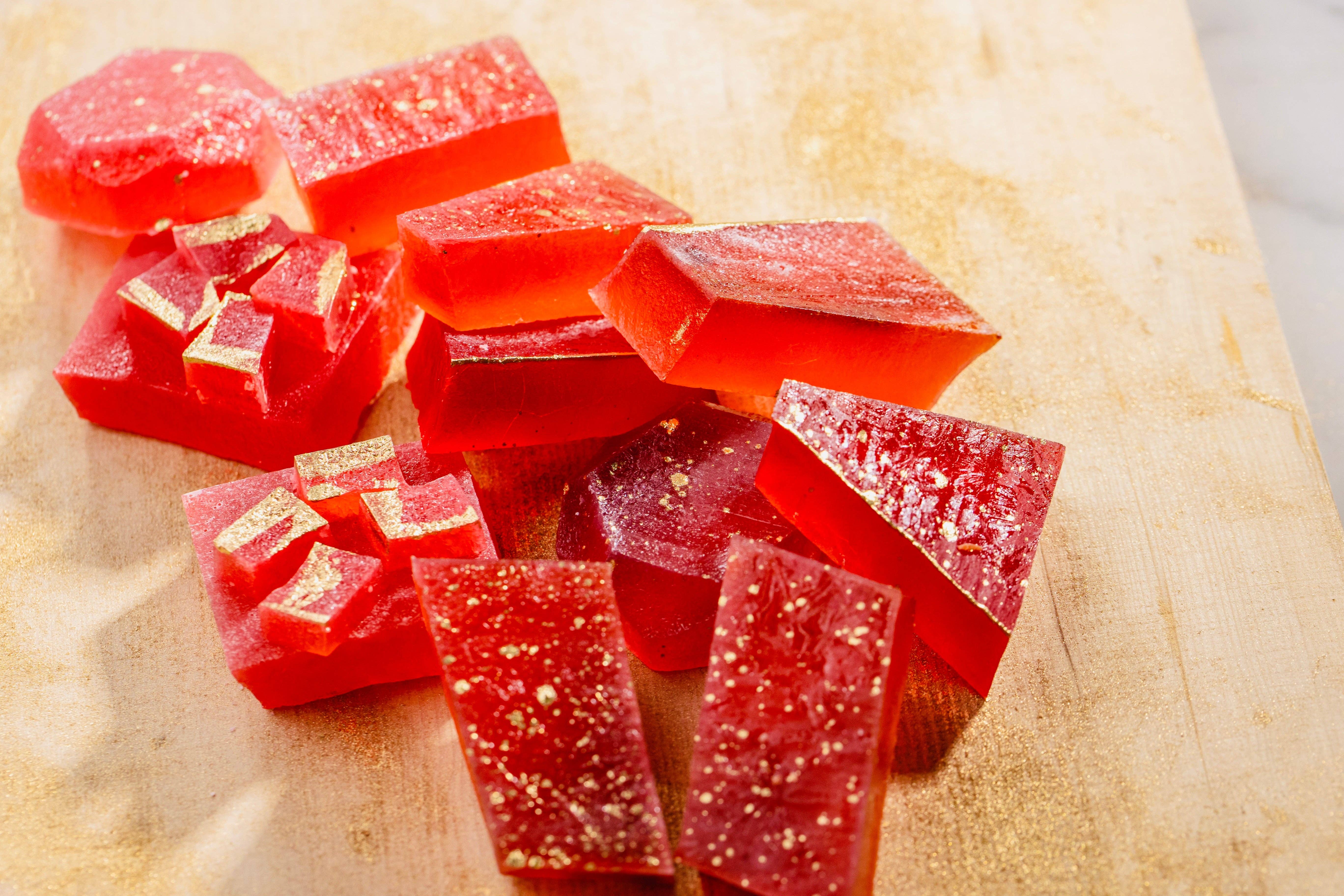 Silky Gem LLC - Vente Bonbons gélifiés - Rubellite à la fraise2