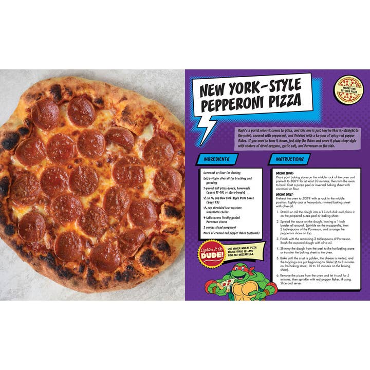 Insight Editions - #1 Pop Culture Publisher - Wholesale Cookbooks & Food - The Teenage Mutant Ninja Turtles Pizza Cookbook3