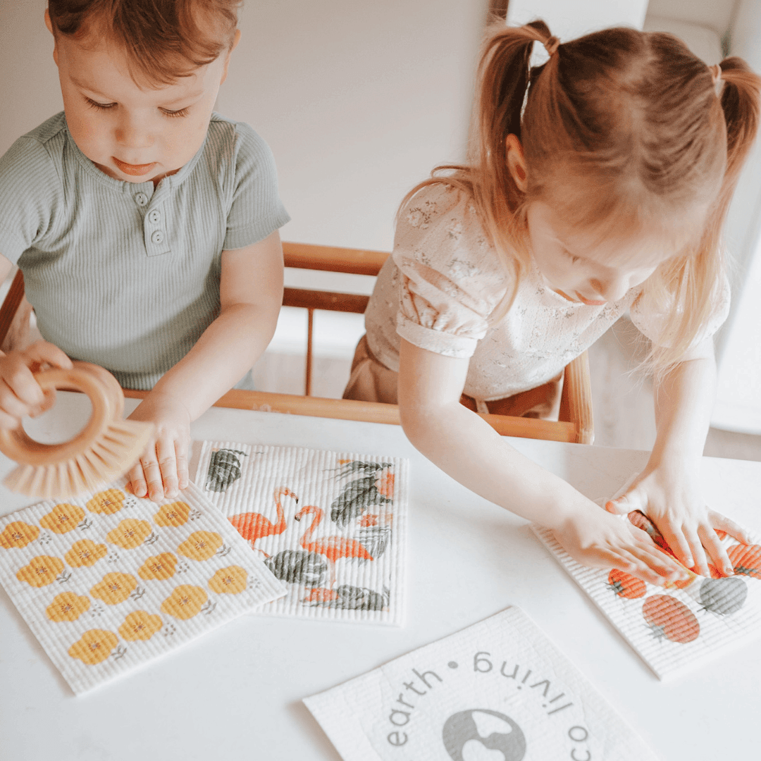 Us and The Earth - Wholesale Dishcloth - Washable Swedish Sponges - Set of 52