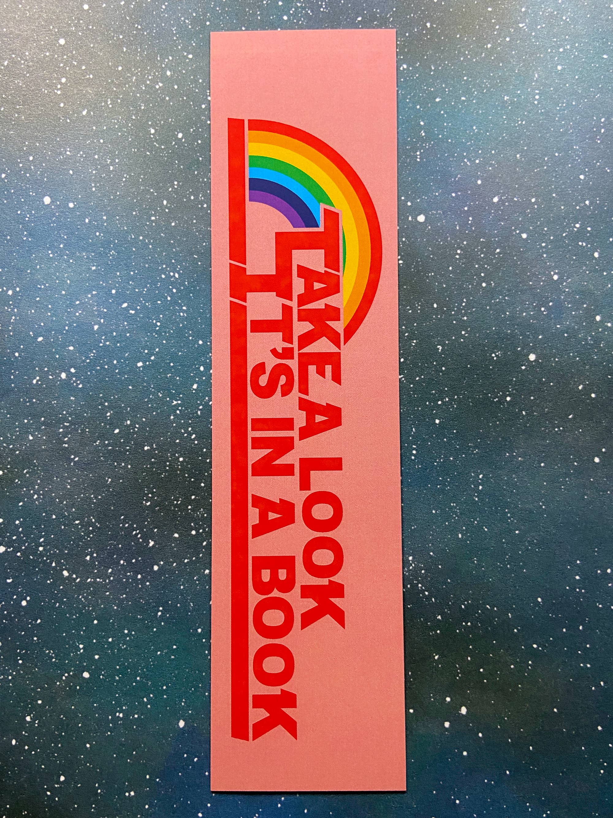 The Red Swan Shop - Wholesale Bookmark - Bookmark - Take A Look It's In A Book5