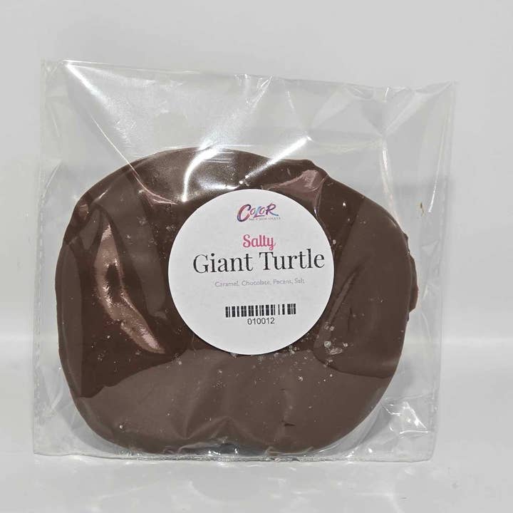 Color Me Chocolate – wholesale Chocolate-covered sweets – Giant Turtles - Salty