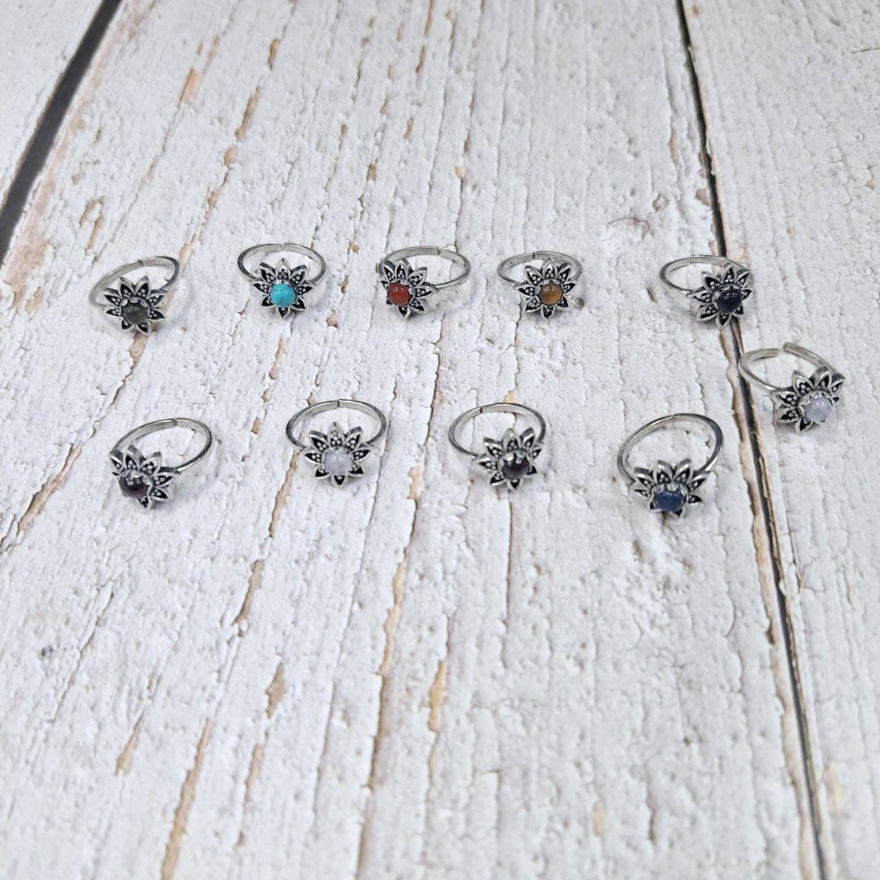 Hecho a mano - Wholesale Single Stone/Solitaire Ring - Assortment of rings27