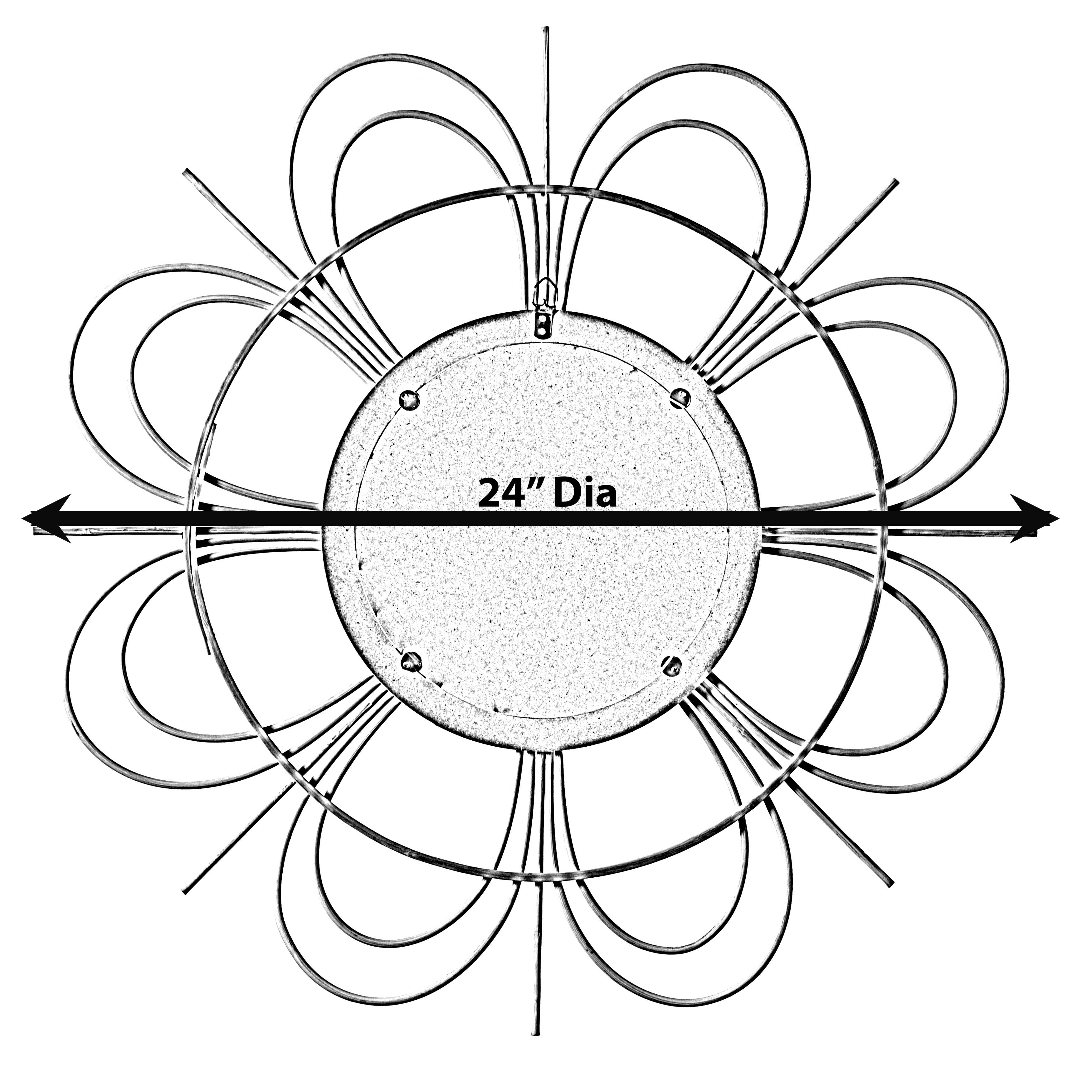 Quickway Imports - Wholesale Wall Mirror - Modern Decorative Round Hanging Wall Mirror2