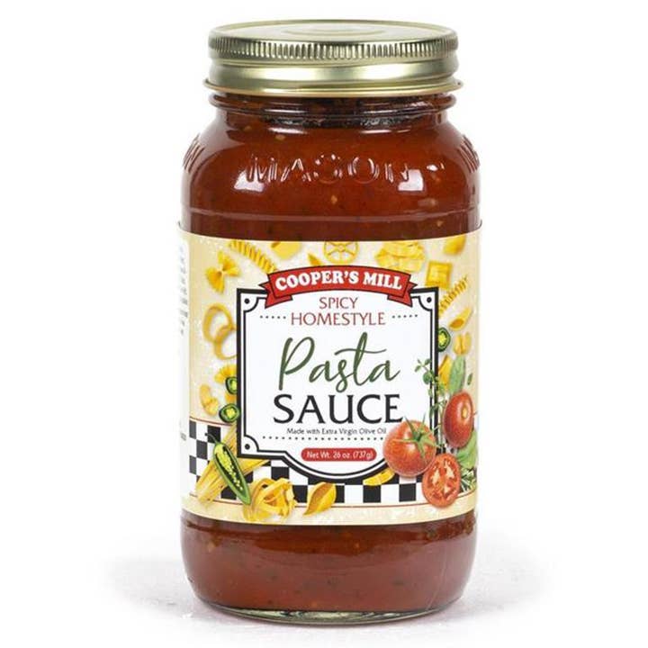 Roasted Garlic Pasta Sauce 25 oz. for wholesale by Cooper's Mill